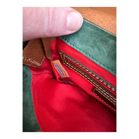 Dooney & Bourke Derby Florentine Crossbody Leather Bag - Picture 12 of 13